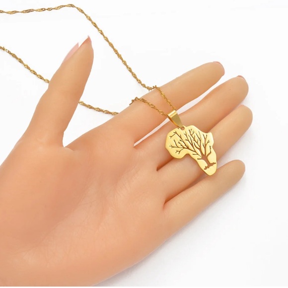 Africa tree necklace - Picture 4 of 4